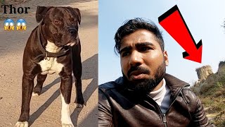 Thor and Chintu Visit Haunted Place😱😱 || भूत ढूँढना गलत हो गया Pitbull ke Sath