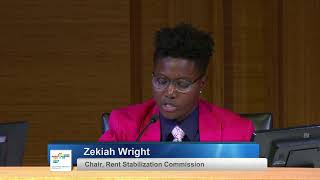 Rent Stabilization Commission Meeting - August 24, 2023