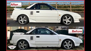 MR2 Mk1 Restored in less than 5 minutes