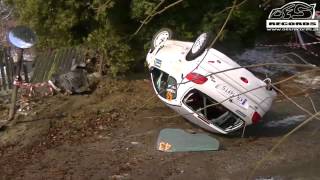 Rajd Czechowicki 2013 - CRASH Wacławek Peugeot 206 by OesRecords