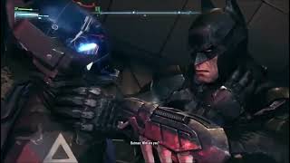 Batman Arkham Knight Gameplay Batman meets Arkham Knight face to face