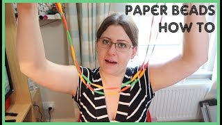 Making Paper Beads | How to