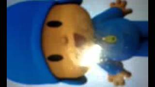 Pocoyo sings jojos circus theme song.