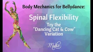 ⭐ "The Dancing Cat" for Belly Dance Spinal Flexibility ⭐