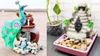 DIY Awesome Top 2 Indoor Tabletop Waterfall Fountains | Best Handmade Indoor Waterfall Fountains