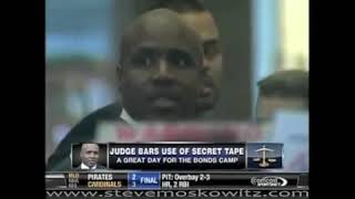 Barry Bonds Trial %2C Arthur Ting Tape Not Admitted as Evidence