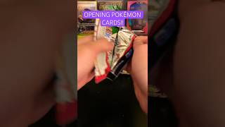 OPENING POKÉMON TRADING CARDS!! #pokemon #charizard #pokemoncards #packopening #charizardvmax