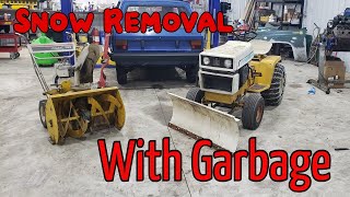 I revive my NEGLECTED 1970's Cub Cadet Tractor for winter!