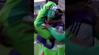 Argentina vs Nigeria goal#football #footballshorts #shortfootballvideos #football #vrialshort