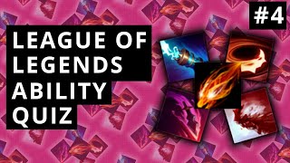 LoL Ability Quiz #4 - Guess The Champions By The Abilities