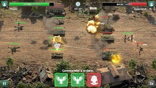 LIBERATING FRANCE CAMPAIGN - HEROES OF WAR: WW2 IDLE RPG GAMEPLAY