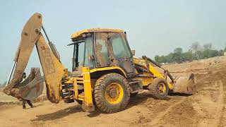 JCB 3DX Xpert Machine Fully Loading Mud In Massey and Mahindra Tractor with Trolley |Jcb and Tractor