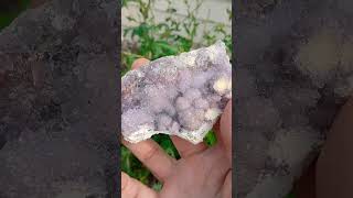 Sparkly Drusy Quartz With A HINT of Amethyst, Tasty! #crystals #quartz #gems #mining