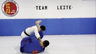 De La Riva counter attack | Scissor Sweep to Stack Pass finishing in armbar. #AFDLR