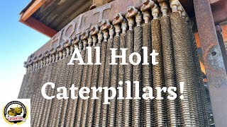 All Holt "Caterpillar" Tractors at The Best of the West/ACMOC Show