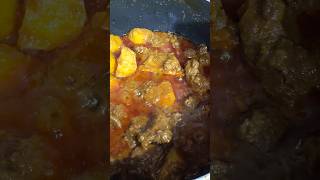 Traditional Simple Recipe Alu Gosht #food #live #ytshort  #cooking #recipe #pakistan #india #ytviral