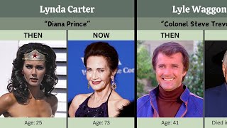 Wonder Woman (1975–1979) After 49 Years, What Happened to The Cast Now 2024!