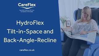 Tilt-in-Space and Back-Angle-Recline | HydroFlex | CareFlex