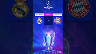 Real Madrid vs Bayern Munich. UEFA Champion League Semi Final Leg 2 of 2. #uefa #realmadrid #bayan