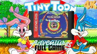 Tiny Toon Buster's Hidden Treasure (Full Game in 4k)