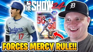 I UNLOCKED *99* 50/50 CLUB SHOHEI OHTANI AND HE FORCES A MERCY RULE!!