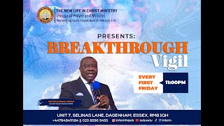 BREAKTHROUGH NIGHT VIGIL : FRI. 2ND FEB 2024