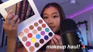 ASMR small makeup haul!