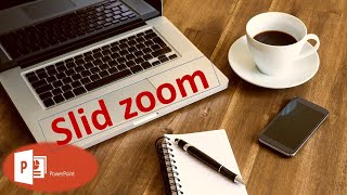 كيفية تصميم  Zoom Slide عرض احترافي بوربوينت 2019