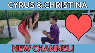 Cyrus and Christina Proposal & New Channel Reaction!