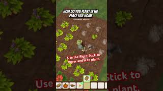 How do you plant in no place like home | Nintendo Switch