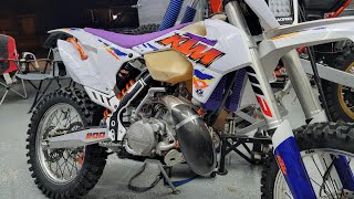 KTM 200 XCW Project -- FINISHED!! Complete!