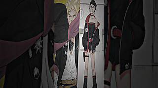 Boruto dan Sarada Time skip #sarada #boruto #fyp #shorts