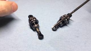 VBC Racing TBB Shocks Tips - Hole vs No Hole In Cap