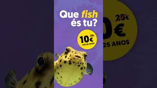 Promoção Oceanário! Bilhetes a 10€ até aos 25 anos 🤩