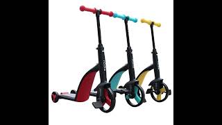 Xe trượt Scooter Joovy 3 trong 1 biến hình thành xe chòi chân, xe đạp