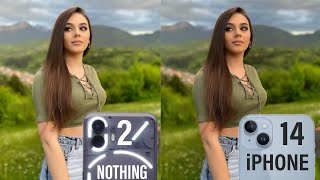 Nothing Phone 2 VS iPhone 14 Camera Test Comparison | Nothing VS iPhone