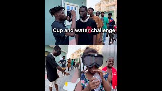 Cup and water challenge - kiriku || Omoge || Umbrella boy