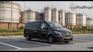 Komfortowe fotele w Mercedesie Klasy V  (V300d) - krótkie wrażenia