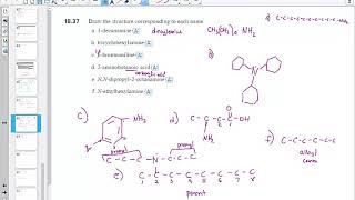 Chapter 18 Amines and Neurotransmitters Extra Practice Problems Solution Guide Video