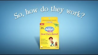 Hyland's 4Kids Oral Pain Relief Tablets - How Do They Work?