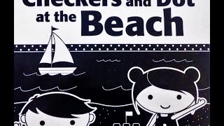 Checkers and Dot at the Beach