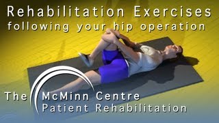 Rehabilitation Exercises following your Hip Operation (Resurfacing/Resection/Replacement)