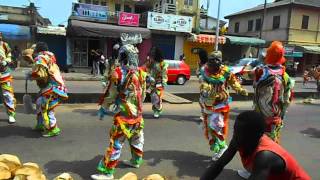 Crench Masqueraders Club 2013, 26th December on their way to westside carnival 2013