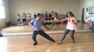 Renata Pecanha & Jorge Peres demo 2 at Ipanema Dance Studio