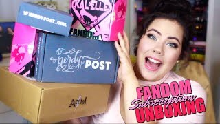 AN OVERDUE FANDOM SUBSCRIPTION UNBOXING