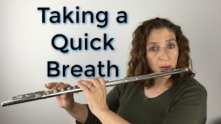 Taking a Quick Breath Quietly with Relaxed Throat & Jaw FluteTips 83