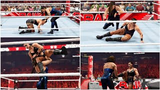 Rhea Ripley vs Raquel Rodriguez Raw Highlights | WWE 2K23 | Raw Highlights #WWE #Raquel #rhea