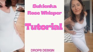 #91 Jak wydziergać sukienkę Rose Whisper od Drops 240-12. Tutorial dla początkujących.