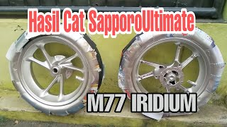 CAT VELG NMAX MODAL 1 KALENG, TAMPIL BEDA | M77 IRIDIUM SAPPOROULTIMATE