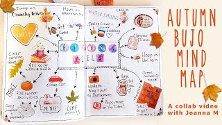 Easy BULLET JOURNAL Mind Map & Autumn Bucket List